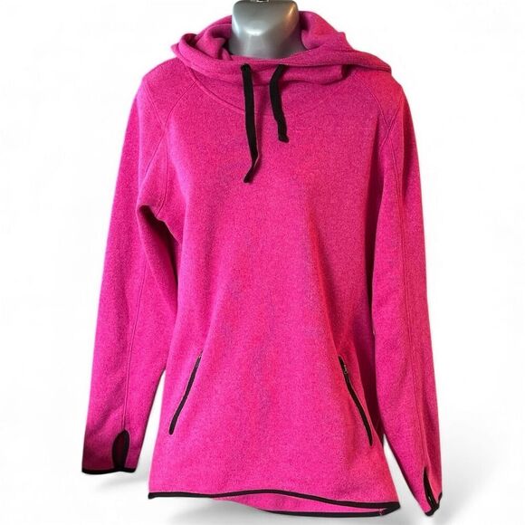 Old Navy Women's Active Hoodie Pullover Pink Size L - Picture 2 of 6